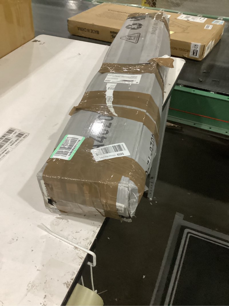 Condition photo showing As Is for Hafenpo 12 Inch Queen Bed Frame - Sturdy Metal Platform Queen Size, No Box Spring Needed, Heavy Duty, Easy Assembly, Strong Bearing Capacity, Under Bed Storage, Black Queen 12 Inch