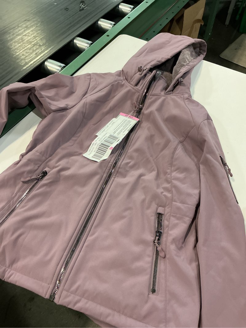 Condition photo showing Good Condition for women's softshell jacket size small 