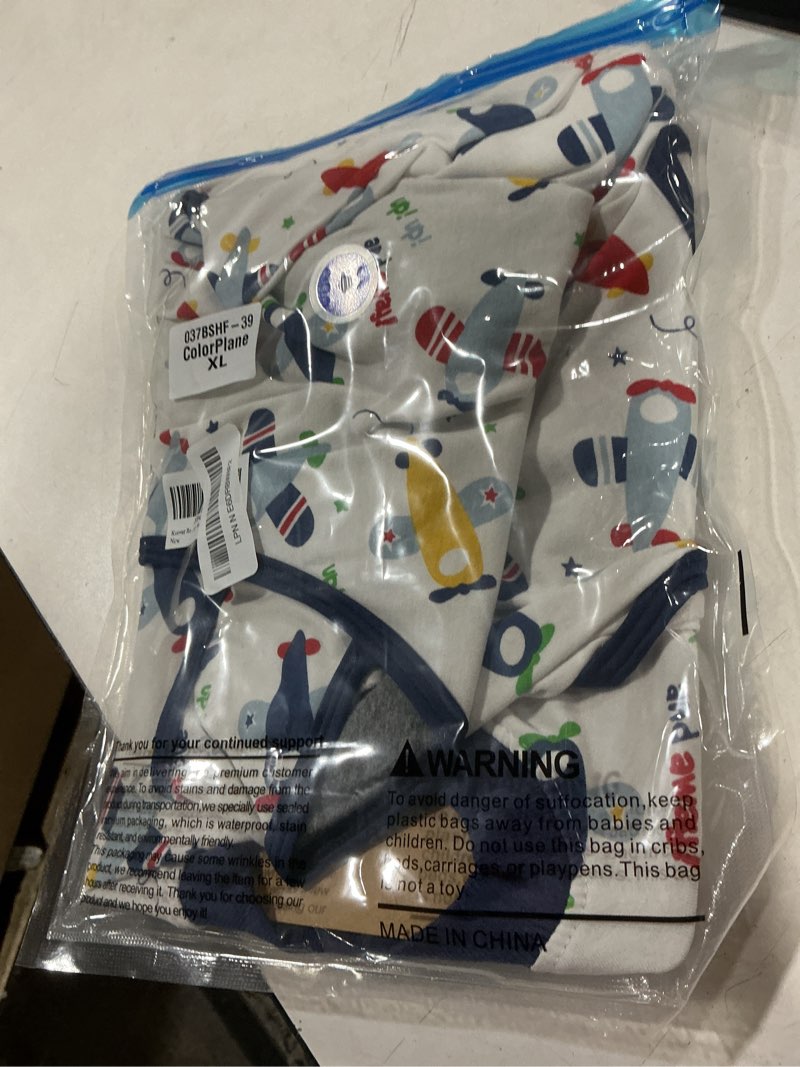 Condition photo showing As Is for kuoser recovery suit for dogs cats after surgery, professional pet recovery shirt dog abdominal wounds bandages, substitute e-collar & cone,prevent licking dog onesies pet surgery recovery suit x-large (back:20.1-24.8'', weight:42-75 lb) colorplane
