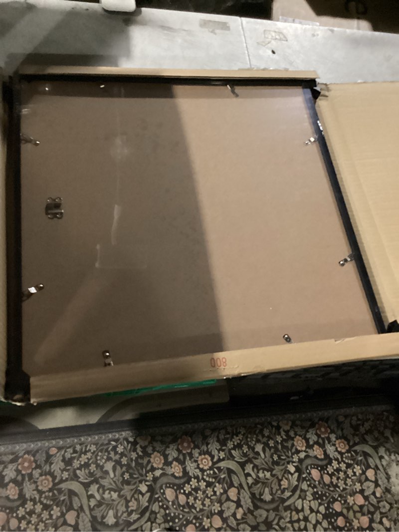 Condition photo showing New/Like New for LaVie Home 20x20 Picture Frame for Wall Display, 20x20 Black Picture Frame with HD Plexiglas, 20 x 20 Square Frame 1 Pack, Display Frame for Vertical or Horizontal, Classic Collection Black 20x20 1