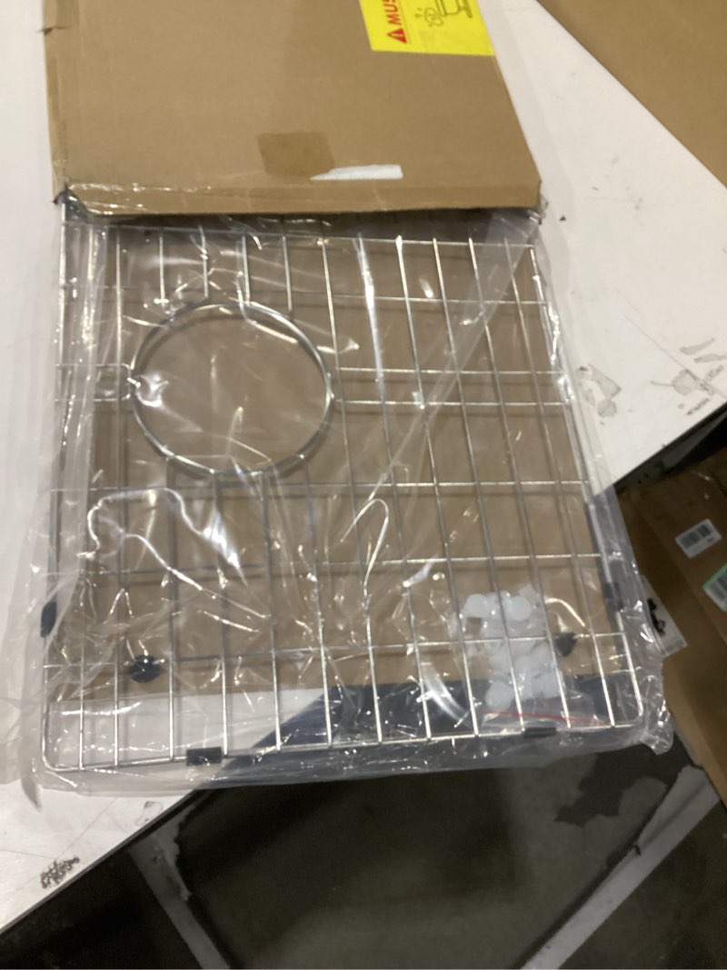 Condition photo showing New/Like New for Serene Valley 19-1/4" X 14-1/8" Sink Grid, Rear Drain with Corner Radius R 3/8", NLW2015R