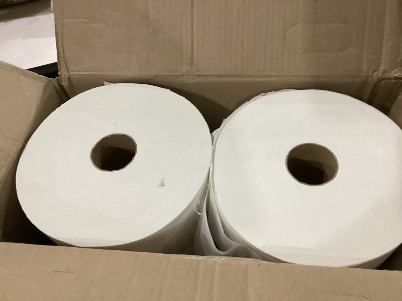 Condition photo showing New/Like New for tork jumbo toilet paper roll white t1, advanced, 2-ply, 6 x 1600 feet, 12021502, 6 count (pack of 1) 6 roll (pack of 1)