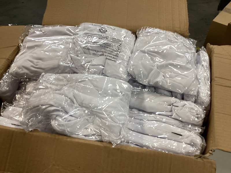 Condition photo showing New/Like New for HAINARverS Stretch Spandex Folding Chair Covers 30PCS Universal Fitted Chair Cover Protector for Wedding,Party, Banquet, Holidays, Celebration, Decoration(White, 30 PCS) White 30PCS
