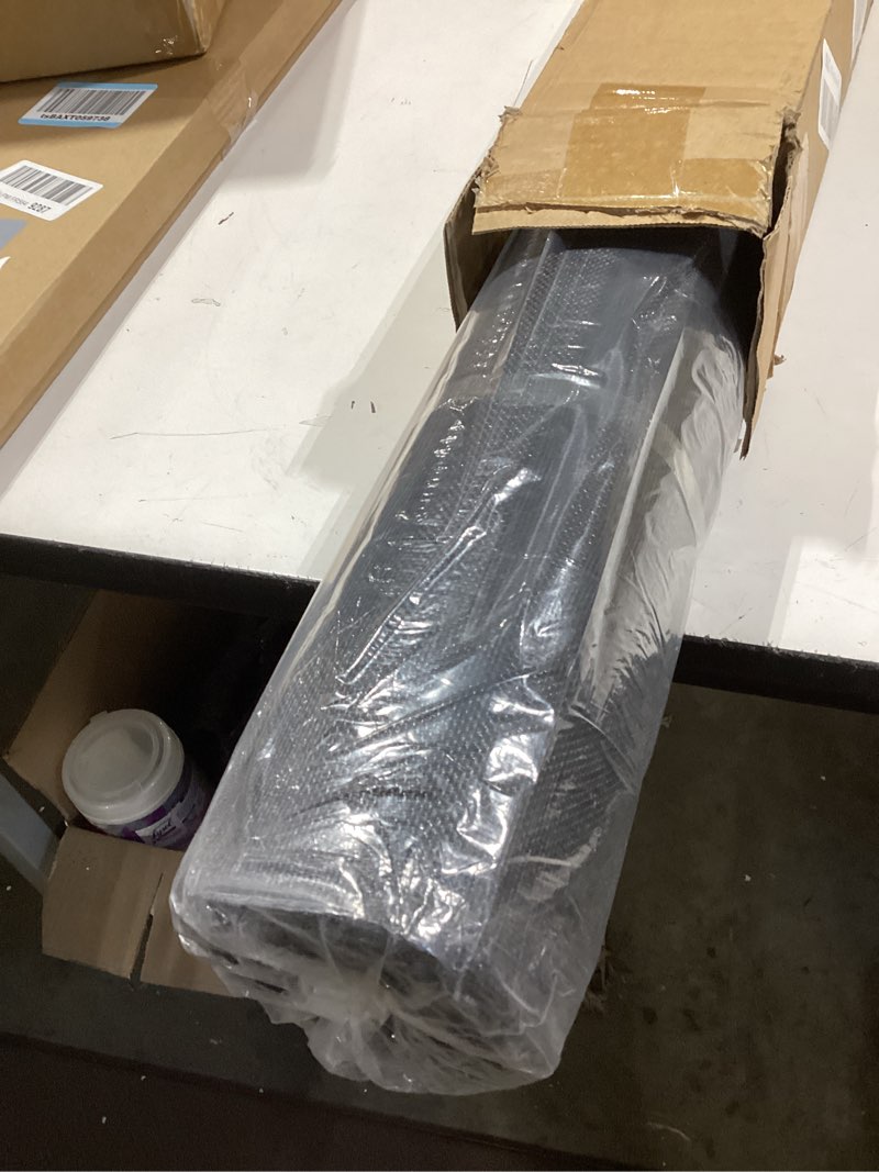 Condition photo showing Good Condition for fiberglass window screen mesh roll - 36"x100', easy-to-cut screen door mesh for windows, pool, porch durable mesh replacement option 36” x 100’