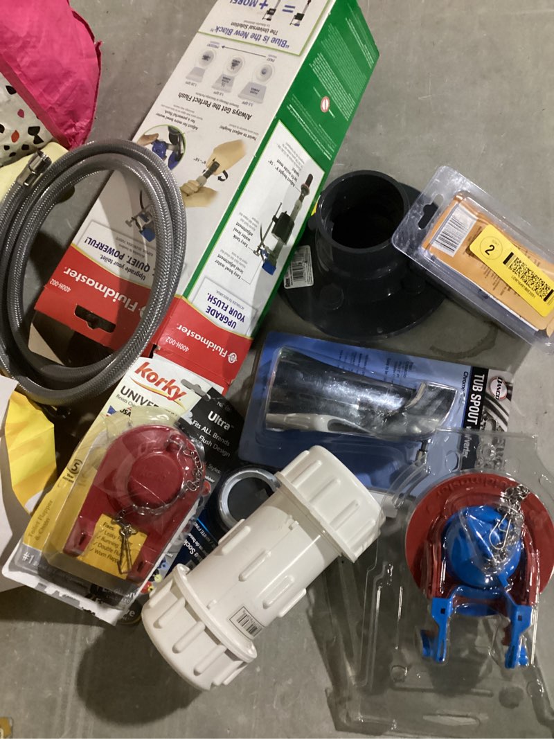 Condition photo showing As Is for mis. etc. home impovment accessories 