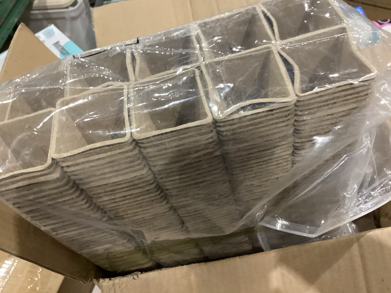 Condition photo showing Good Condition for similar)))seed starter tray,germination peat pots with 100 labels, plant starter kit for seedlings