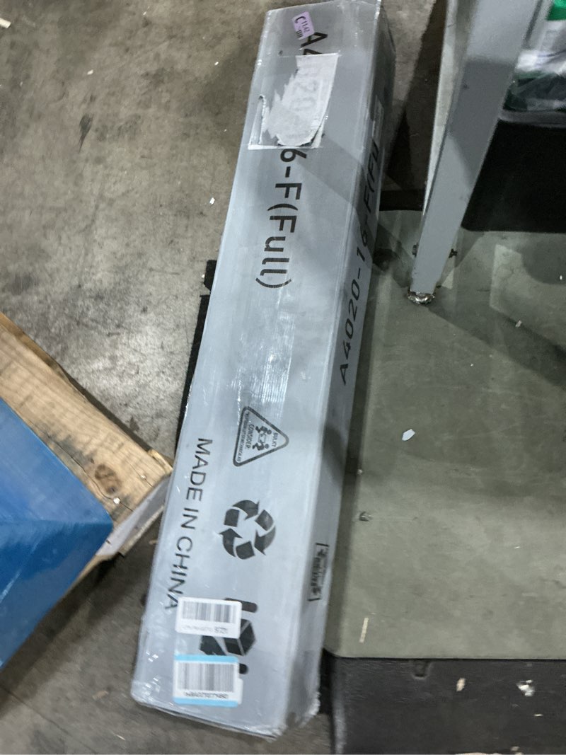 Condition photo showing Good Condition for hafenpo 16 inch full bed frame - sturdy metal platform full size, no box spring needed, heavy duty, easy assembly, strong bearing capacity, under bed storage, black full 16 inch