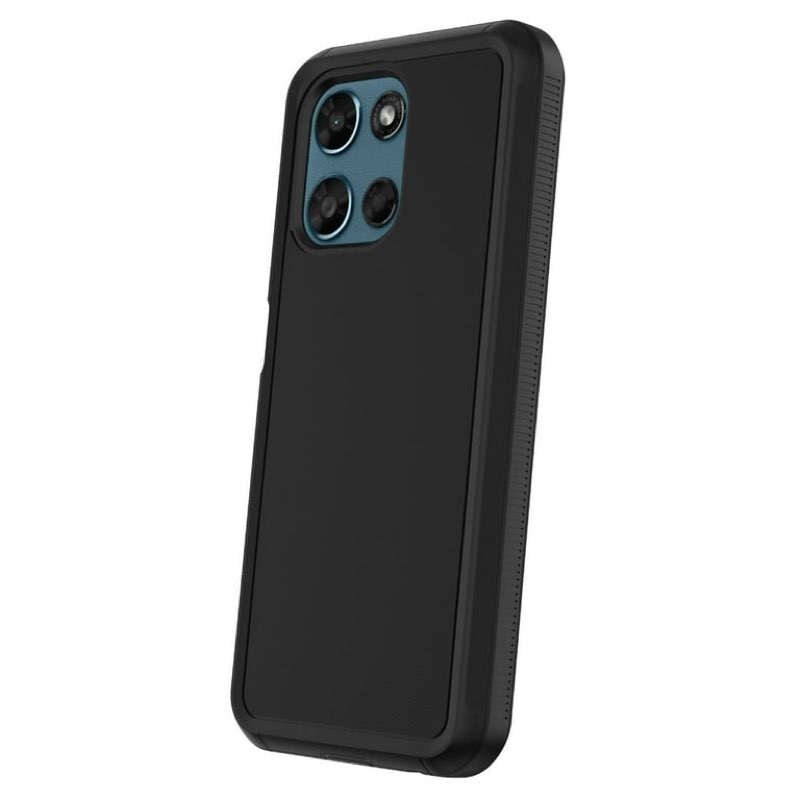 onn Rugged Phone Case for Motorola moto g PLAY (2026) - Black