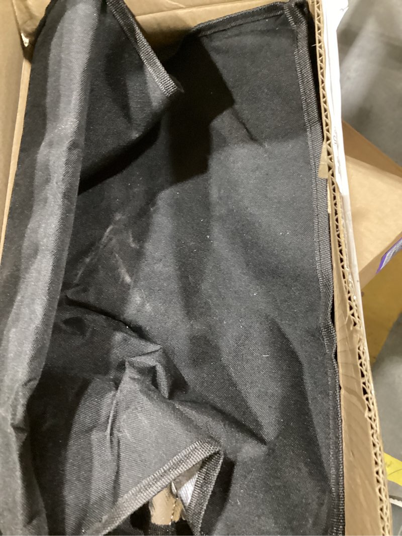Condition photo showing As Is for creality laser engraver enclosure v2.0 fireproof and dustproof protective cover 720x720x400mm, exhaust fan 4000rpm and pipe, fits for most laser cutter, against smoke odor and noise eye protection