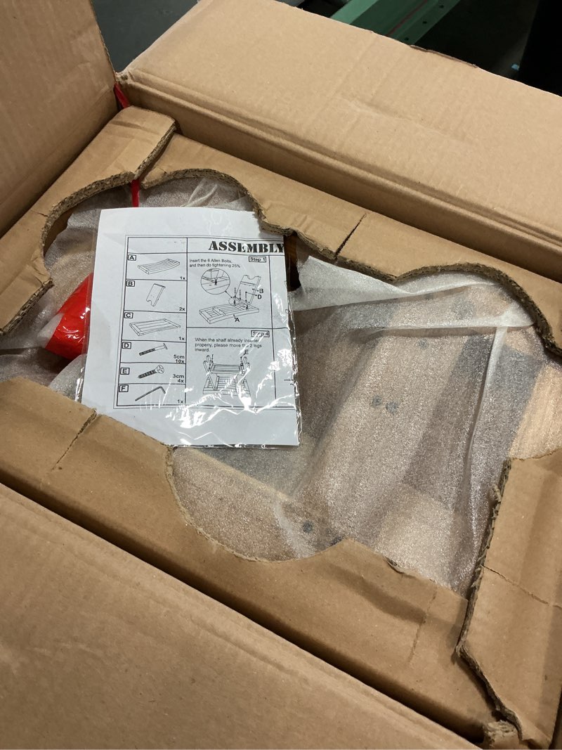 Condition photo showing Good Condition for 18" Serenity ED961 Wide Teak Shower Bench with Shelf - EcoDecors