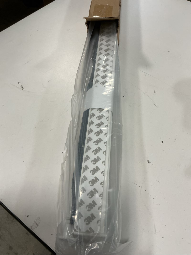 Condition photo showing Good Condition for LazBlinds No Drill Cordless Zebra Blinds for Indoor Windows, Dual Layer Light Control Roller Shades for Day and Night, Light Filtering Sheer Shades for Home, 34" W x 48" H, Grey Grey 34" W x 48" H