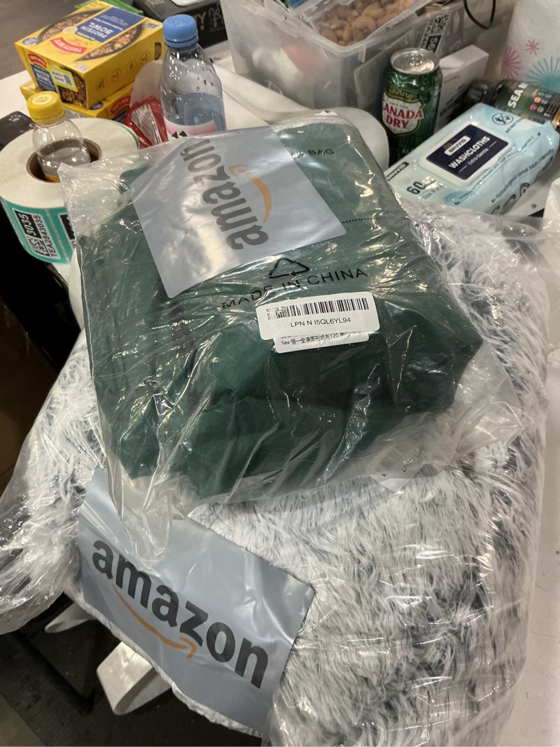 Condition photo showing Good Condition for Bailarina 120 Inch Stain and Wrinkle Resistant Washable Polyester Table Cloth, Decorative Table Cloth for Dining Table, Buffet Parties and Wedding, Hunter Hunter 120" (Round)