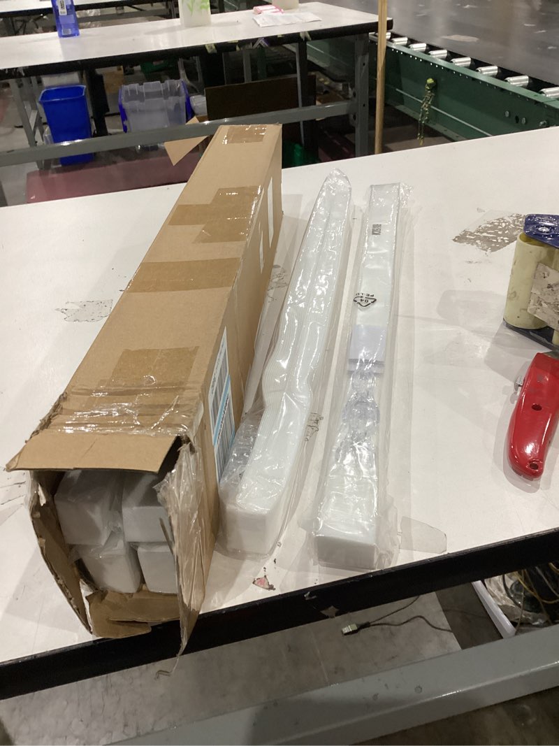 Condition photo showing New/Like New for cordless pleated fabric shades for indoor windows, cut to size, easy install self adhesive, no drills no tools, light filtering blinds, color: white, size: 60" w x 64" l white - light filtering 60"w x 64"h