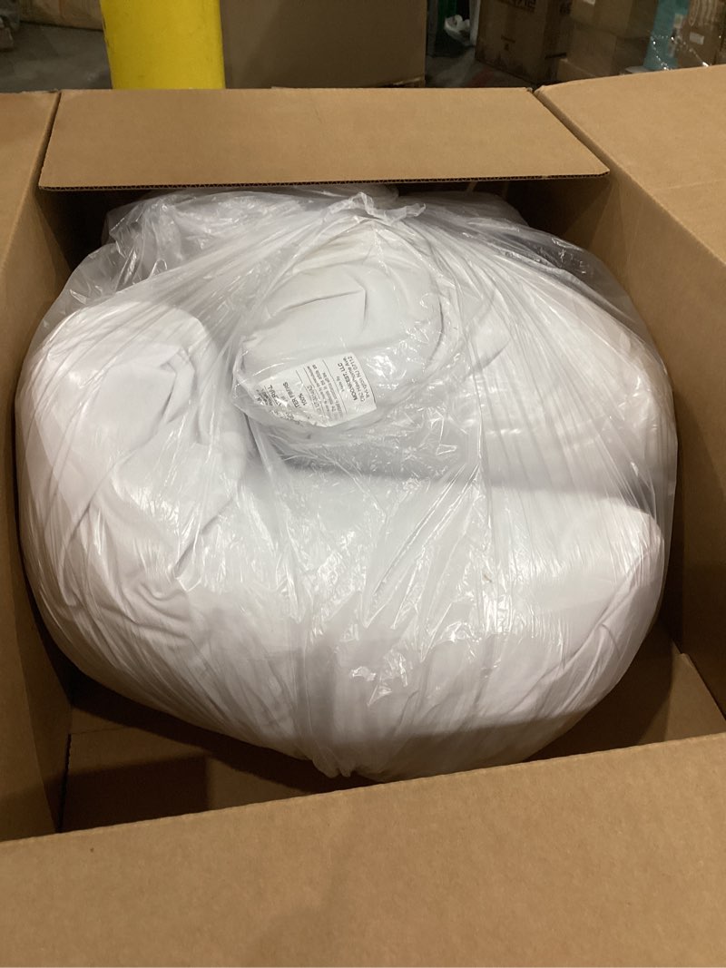 moonrest® synthetic down alternative 27x27 square pillow insert form, for decorative throw pillow, s