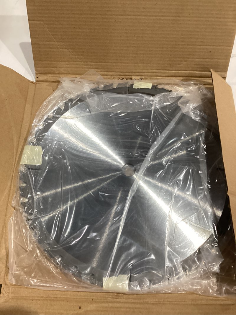 Condition photo showing New/Like New for KENDO 2-Pack 10 Inch 40T&60T Carbide-Tipped Circular Saw Blade with 5/8 Inch Arbor, Professional ATB Finishing Woodworking Miter/Table Saw Blades for Plywood, Laminate, Ripping Wood 10" 40T&60T-2Pack
