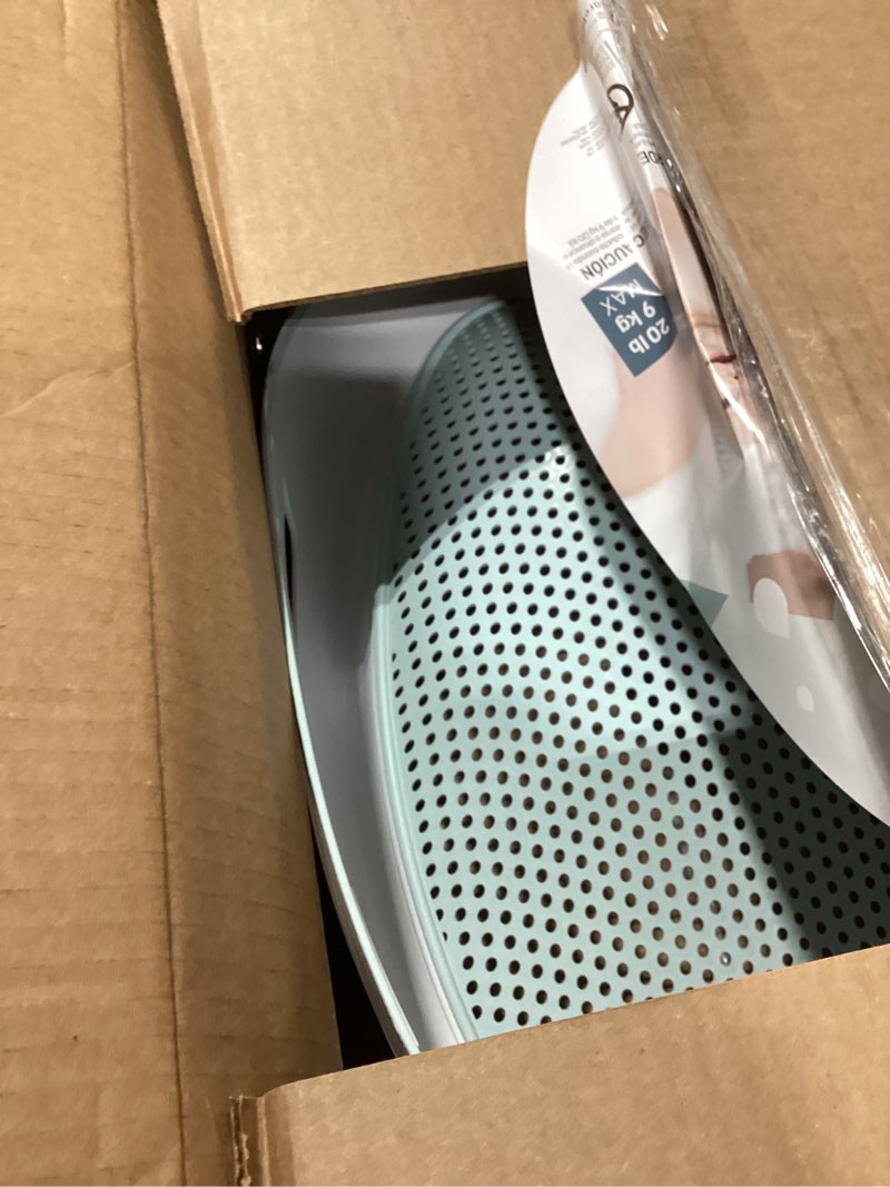 Condition photo showing As Is for angelcare baby bath support (aqua) | ideal for babies less than 6 months old bath support blue