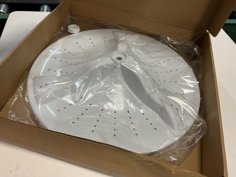 Condition photo showing New/Like New for w10902814 washplate with cap replacement for maytag washer plate parts and whirlpool washer washplate mvwb835dw mvwb855dc mvwb855dw mvwx655dw mvwx655dw0 mvwx655dw1 mvwx655dw2