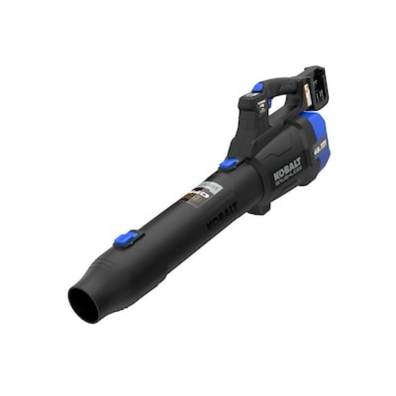 kobalt 24-volt 600-cfm 150-mph battery handheld leaf blower battery not included charger not included
