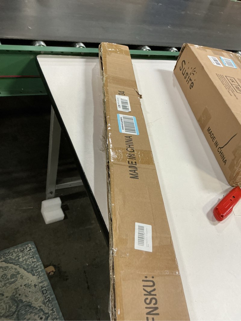 Condition photo showing New/Like New for Lwiiom Heavy Duty Curtain Rods,1 1/4" Large Diameter Premium Nonadjustable Curtain Rod,54in/4.5ft Custom Window Treatment Rods with Durable Aluminum Brackets and End Caps,Gold Finish Gold 54in/4.5ft