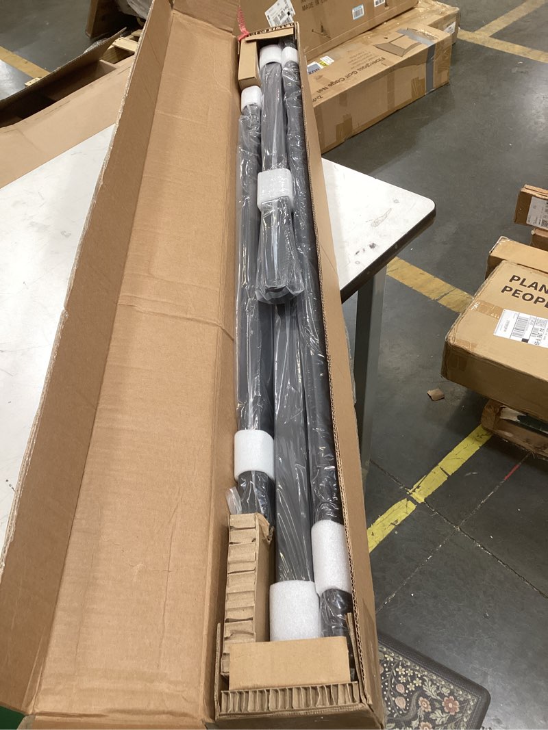 Condition photo showing New/Like New for hand rails for outdoor steps, 2-5 steps wrought iron handrails for outdoor steps, stair railing for porch, home, garden, indoor, staircase handrails for wooden, cement, brick, marble (4 steps)