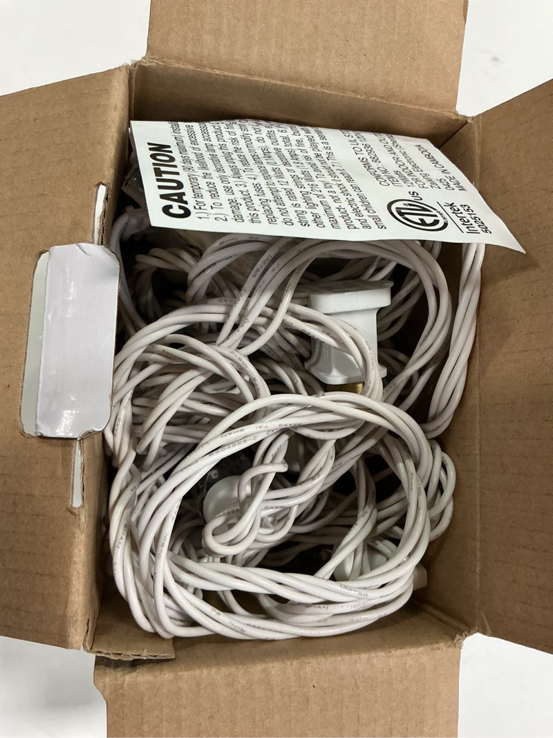 Condition photo showing As Is for Brightown Smart Icicle Lights for Outside - 31.2ft with 20 Tubes 100 LED Color Changing Icicle Christmas Lights Decoration - APP Controlled RGB Customize Display DIY Dynamic Lighting Effect