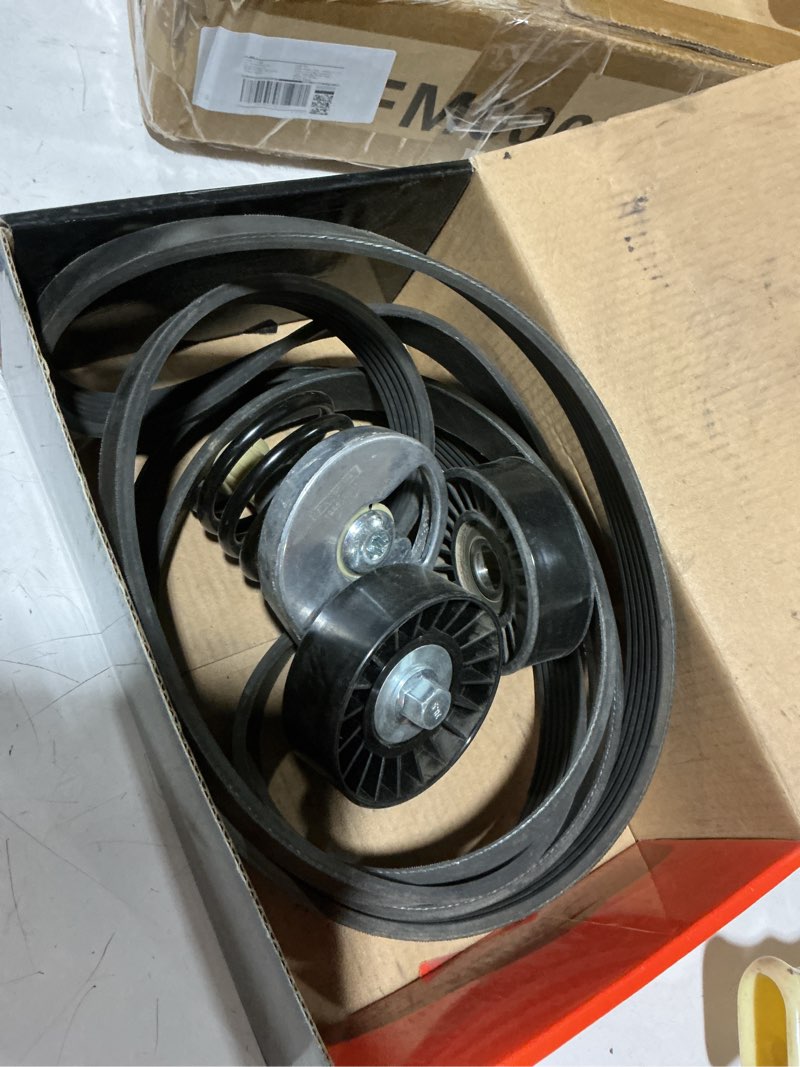 Condition photo showing As Is for (unknown vehicle) a-premium engine serpentine belt drive kit with tensioner compatible with nissan sentra 2007-2012 2.0l