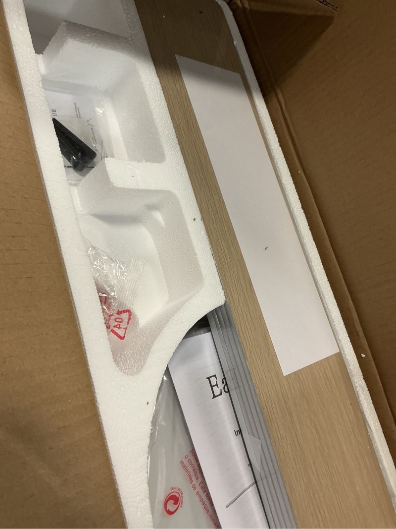 Condition photo showing Good Condition for 52 Inch Brushed Nickel Ceiling Fan with Light, Flush Mount and Remote Control, Dimmable 3-Color Temperature LED, 6-Speed Reversible DC Motor, 5-Blade Modern Design for Indoor or Outdoor Nickel 52 Inch