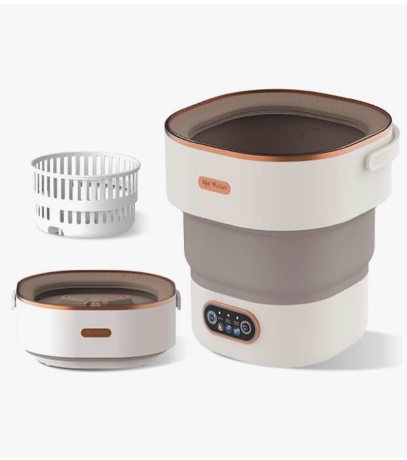 Portable Washing Machine, 16L Mini Washing Machine With Spin Basket?Small Portable Washer Machine Su