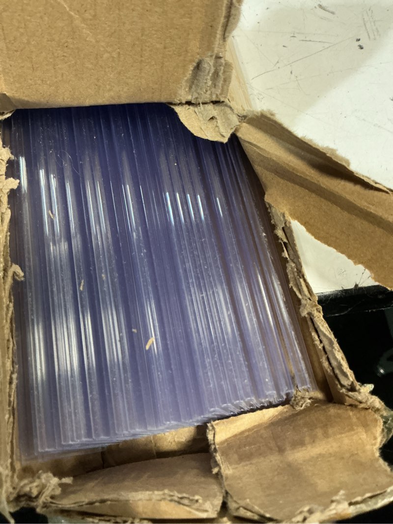 Condition photo showing Good Condition for fulmoon 25 pack shelf label strips snap-in 1.25” h angled shelf strip price tag grippers fits standard gondola channel clear plastic front/clear back sign holder for 48” long