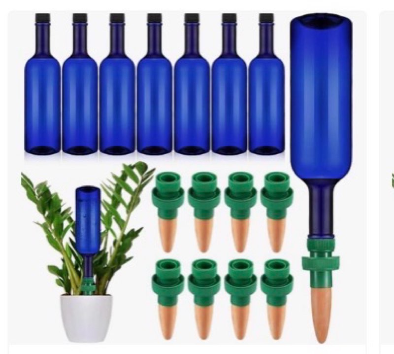 silifine 8 set plant watering devices include self watering spikes and 26 oz plastic bottles plant w