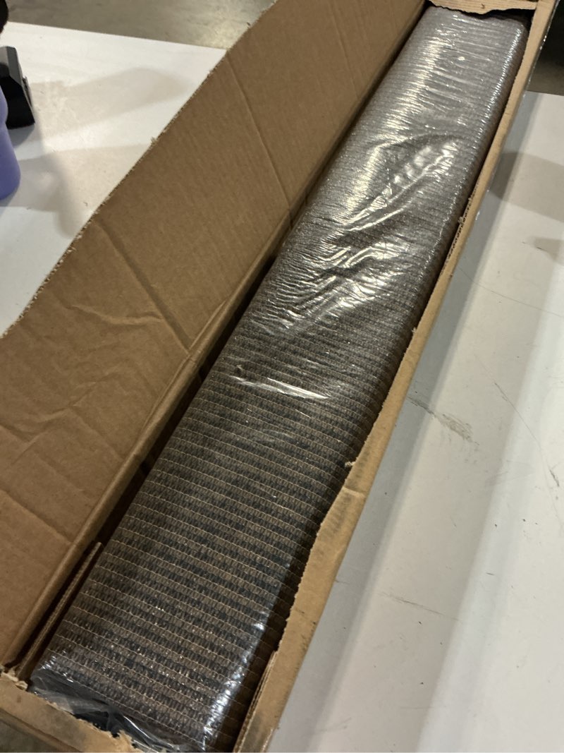 Condition photo showing Good Condition for kelixu patio shades roll up outdoor blind, 8' w x 6' h cordless sun shade privacy screen with 90% uv protection exterior roller shade cloth for porch pergola backyard windows balcony, mocha mocha 8' w x 6' h