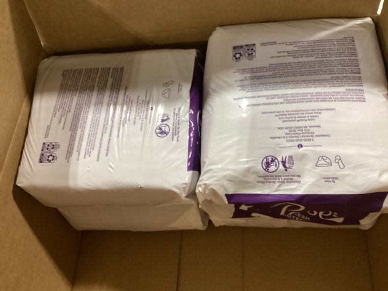 Condition photo showing New/Like New for poise overnight incontinence & postpartum pads for bladder leaks, 8 drop extra coverage, 96 count, packaging may vary