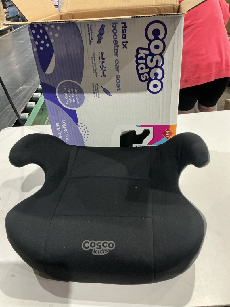 Condition photo showing Good Condition for cosco kids rise lx booster car seat, fossil black