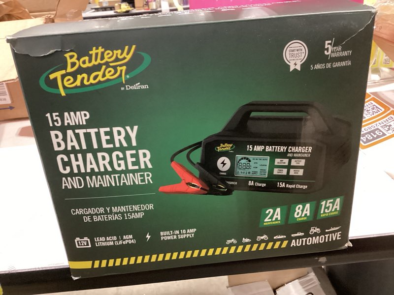 Condition photo showing Good Condition for Battery Tender 15 AMP Battery Charger and Maintainer - 12V Switchable 15 AMP / 8 AMP / 2 AMP - Selec