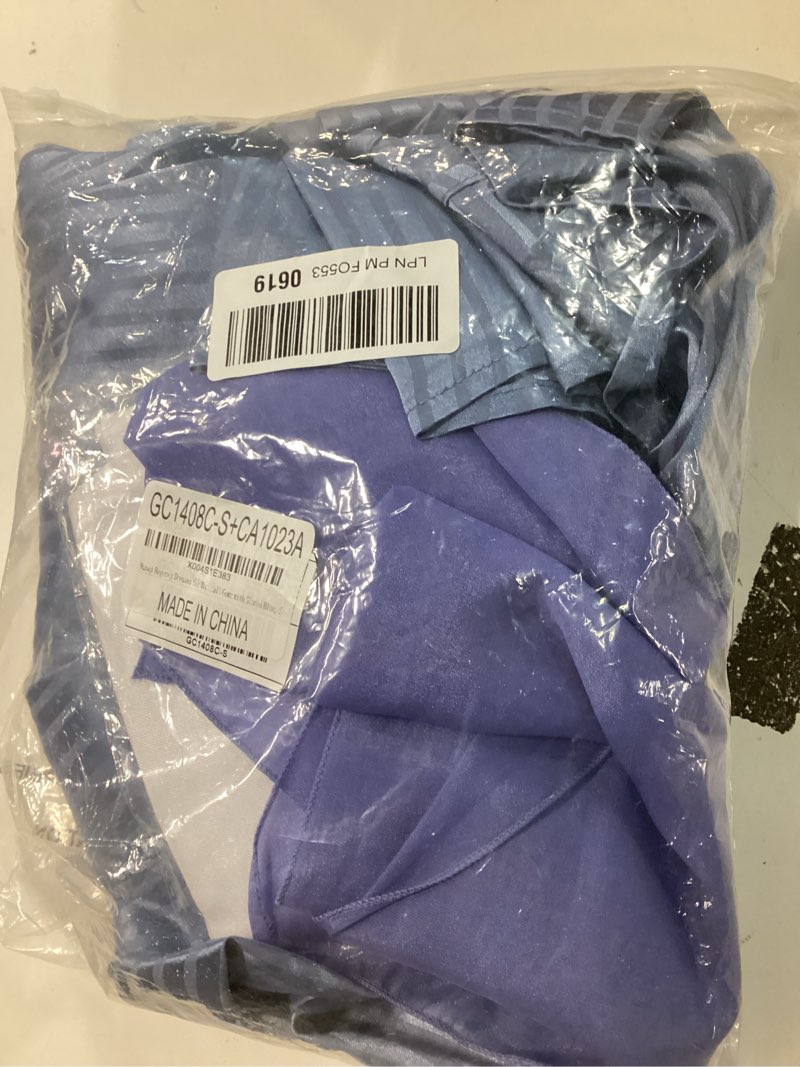 Condition photo showing New/Like New for Nuoqi Regency Dresses Women 1800s Victorian Dress Empire Waist Ball Gown with Gloves Blue Small