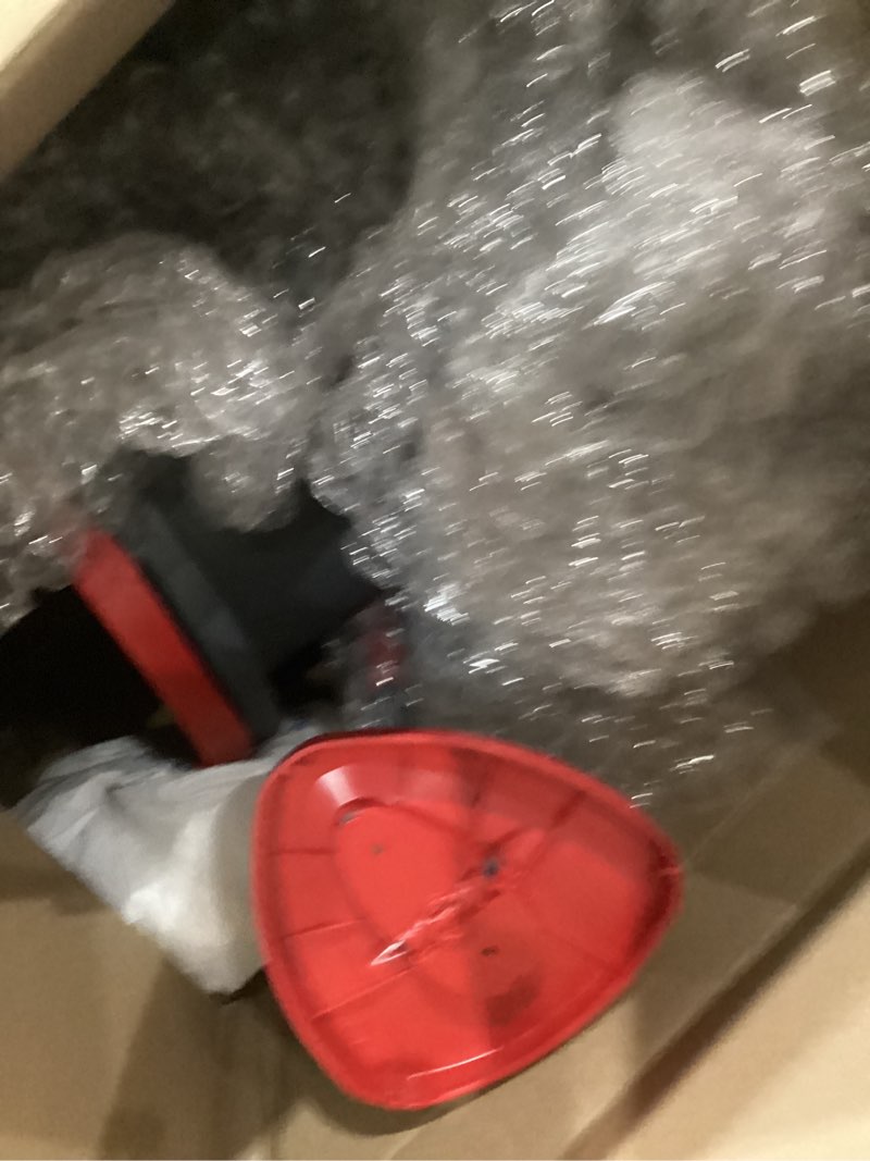 Condition photo showing As Is for O-Cedar EasyWring Microfiber Spin Mop, Bucket Floor Cleaning System, Red, Gray, Standard Easywring Spin Mop & Bucket