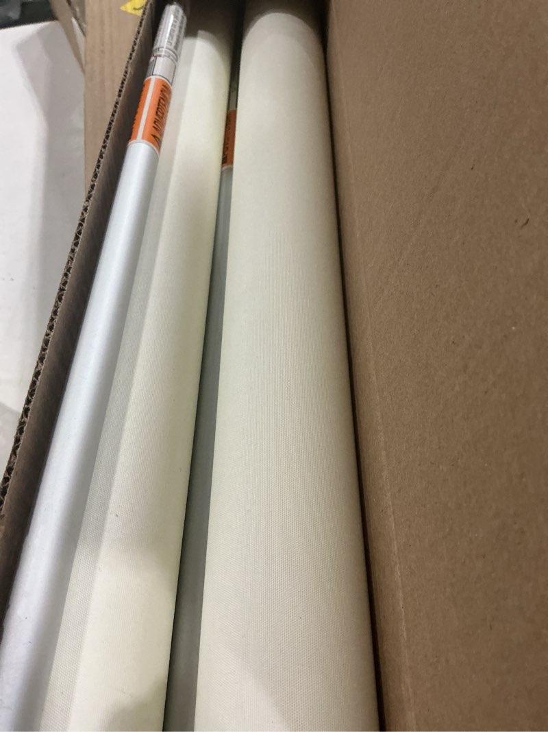 Condition photo showing Good Condition for homebox 50% Blackout Light Filtering Blinds for Windows,Room Darkening Roller Shades Roll up and Pull Down Blind Shades for Home Office 32"" W×72"" H Milk White 32"W×72"H Milk White