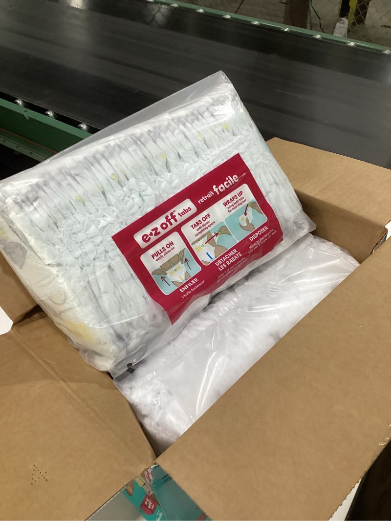 Condition photo showing Good Condition for pampers diapers - swaddlers 360° - size 3, 70 count, up to 100% leakproof comfy dry fit, designed for easy changes, pull on baby diaper (packaging may vary) size 3 70