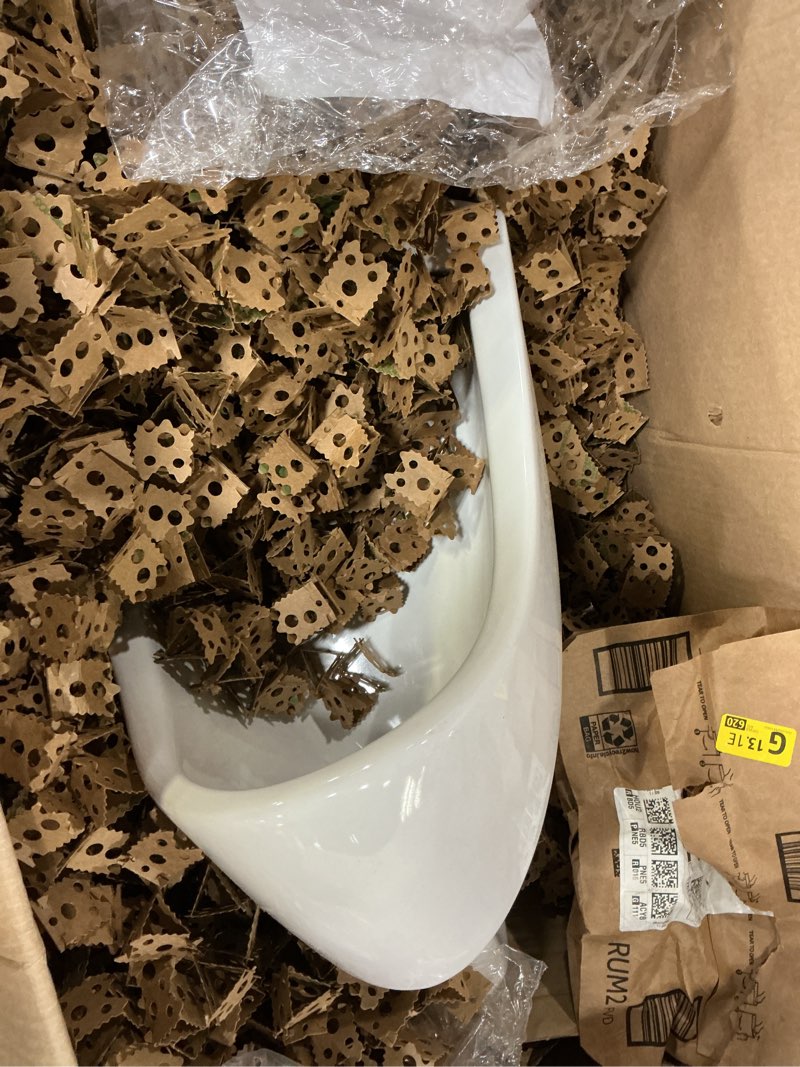 Condition photo showing Good Condition for american standard 6002001.020 pintbrook top spud urinal, 0.125-0.5 gpf, white