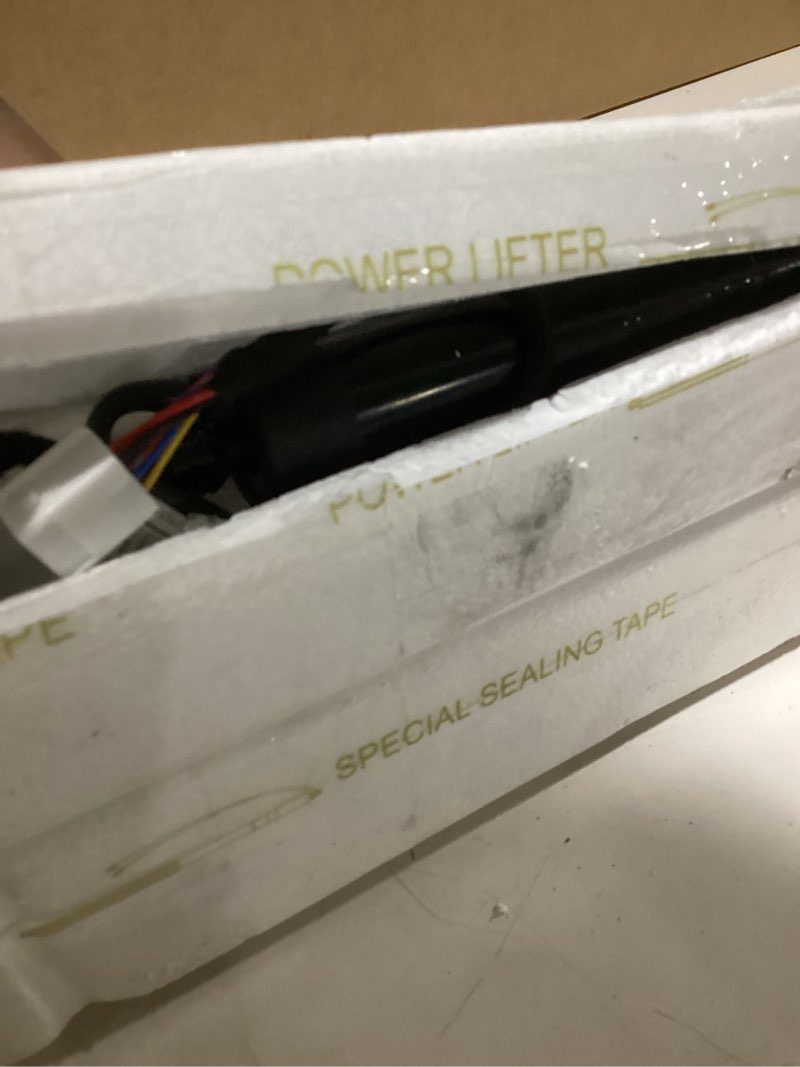 Condition photo showing As Is for dasbecan electric rear tailgate power lift support shock strut (one pair) compatible with 2019-2021 toyota rav4 replace 68910-42060 68920-42020 one pair (left+right)