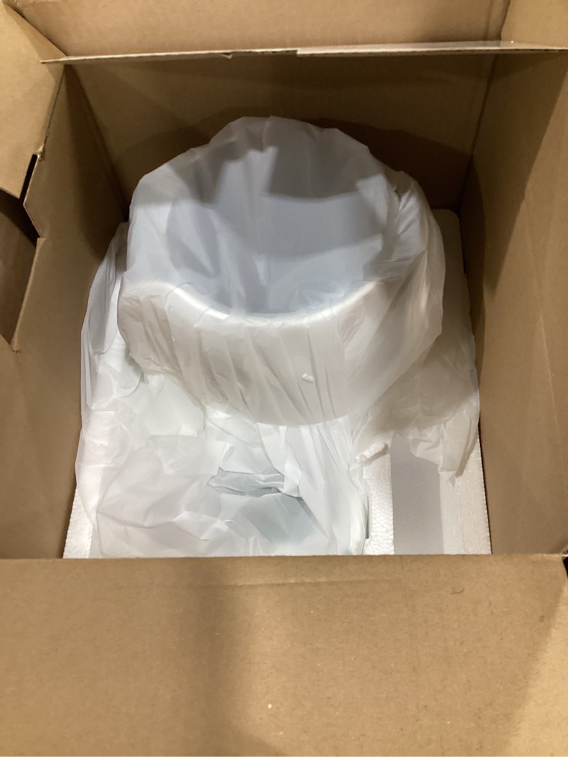 Condition photo showing As Is for 52hz barrel-type blood pressure monitor, one-touch upper arm blood pressure monitors for home use, auto-fit wide range 7.1"-16.5" blood pressure machine, 3-color backlight, 2 users 2×99 memory
