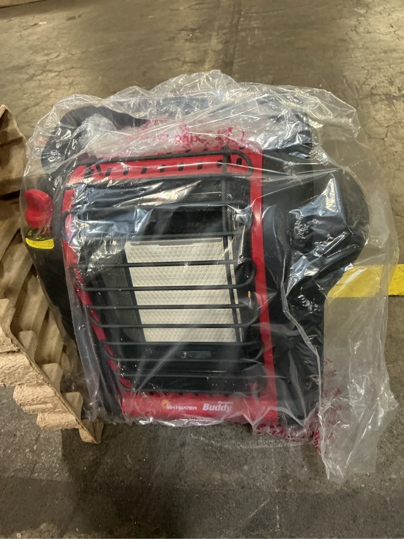 Condition photo showing New/Like New for mr heater portable tough buddy 4 000 to 9 000btus