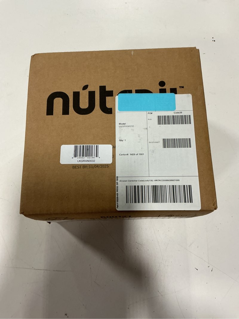 Condition photo showing New/Like New for NuTrail Nut Granola Cereal, Cinnamon Pecan, No Sugar Added, Gluten Free, Grain Free, Keto, Low Carb, Healthy Breakfast Cereal 8 Ounce (Pack of 6)…( BB: 11/04/25)