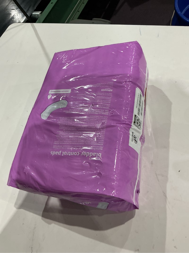 Condition photo showing New/Like New for amazon basics incontinence pads for women, long, postpartum, bladder control, ultimate absorbency, fresh protection, unscented, 30 count 30 count (pack of 1)