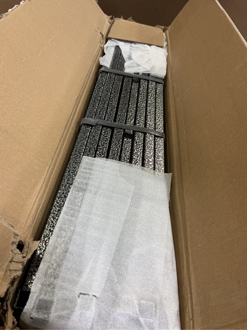 Condition photo showing Good Condition for Dog Playpen Outdoor, 8 Panels 40" High Heavy Duty Metal Dog Pen, Pet Fence for Large/Medium/Small Dogs, with Doors Foldable Metal Dog playpen Exercise Pen for RV, Camping, Yard 8 Panels 40"H