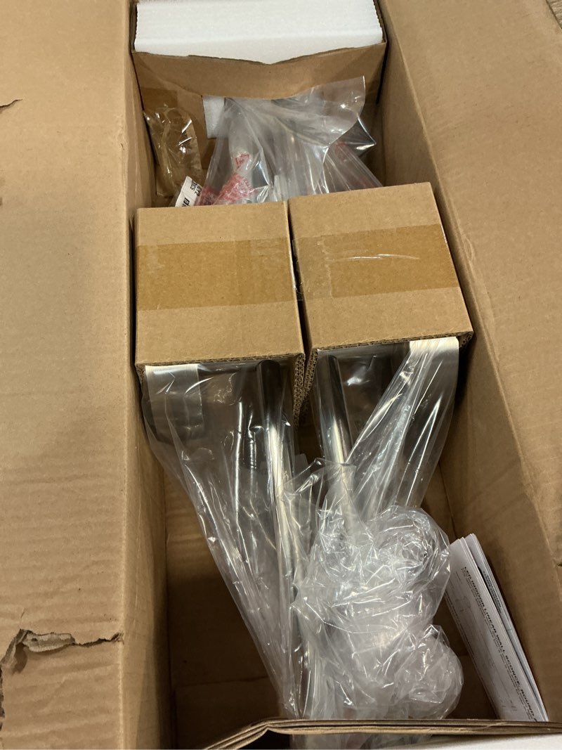 Condition photo showing New/Like New for ZAGO 24 Inch LED Indoor Linear Wall Sconces Set of Two, 3CCT Switchable, Brushed Nickel, Hardwired and Wall Mounted, Dimmable for Living Room, Hallway, Bedroom, 120-277V, 14W, 900LM, ETL Certified