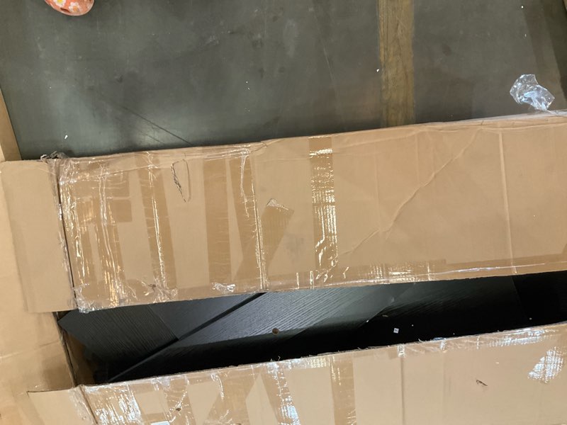 Condition photo showing As Is for shelving parts