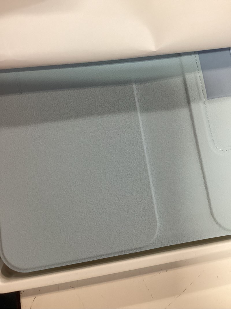 Condition photo showing New/Like New for esr for ipad air 11 inch case m4/m3/m2 (2026/2025/2024), ipad air 5th/4th gen case (2022/2020) 10.9 inch, removable magnetic cover, adjustable portrait/landscape stand, 9 standing angles, light blue air 11? m4/m3/m2, air 10.9? (5th/4th) light blue