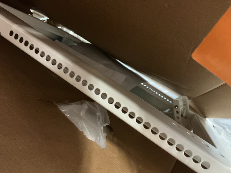 Condition photo showing As Is for jeacent universal window air conditioner support bracket no drilling ,no tools, heavy-duty window ac bracket supports up to 200lbs, fits single or double hung windows