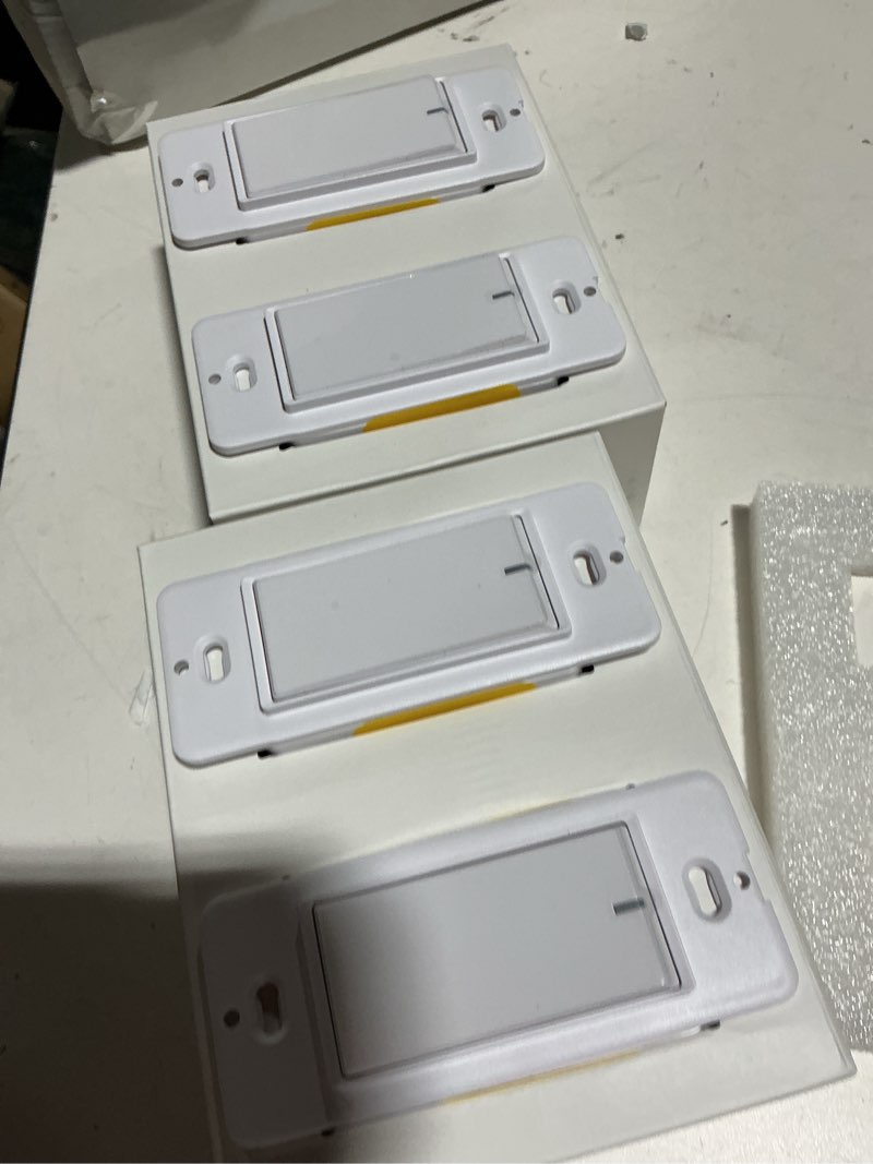 Condition photo showing Good Condition for treatlife smart light switch single pole works with alexa, google home and smartthings, 2.4ghz wifi timer smart switch, neutral wire required, no hub required, fcc listed, 4 pack